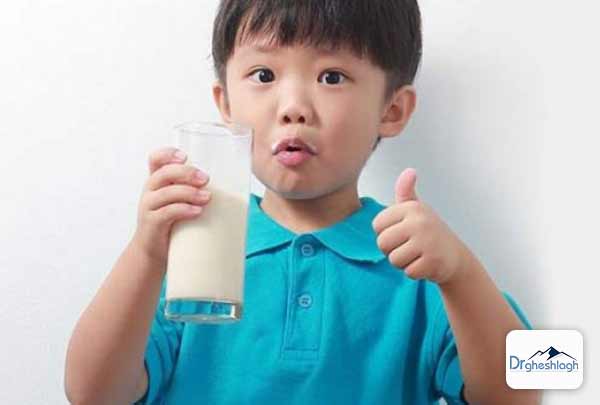 مقدار مصرف شیر برای کودکان-دکتر قشلاق
