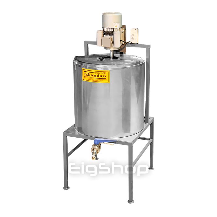 کره گیر صنعتی 200 لیتری با موتور 1 اسب بخار